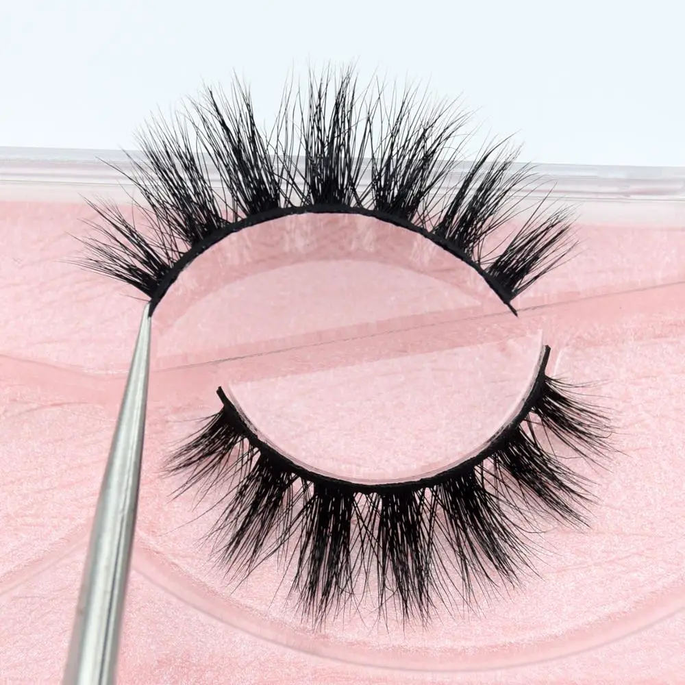 

Visofree New Arrival handmade Mink Eyelashes Eyelashes for big eyes Cruelty Soft Dramatic Eye lashes Makeup M51-M63