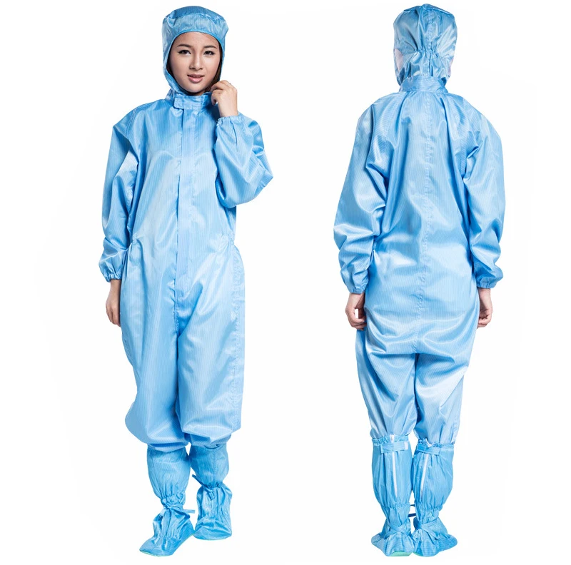 Anti static Safety Clothing Electronic Protective Coverall Uniforms