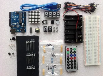 

[Sintron] NEW! Arduino Uno R3 Board Starter Kit + Reference PDF study files