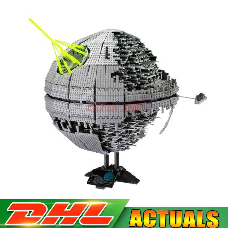 LEPIN 05026 Star Wars 3449pcs Death Star The Second Generation Building Block Bricks toy Model Compatible LegoINGlys 10143 bela 10464 star wars death star final duel bricks building block compatible with lepin