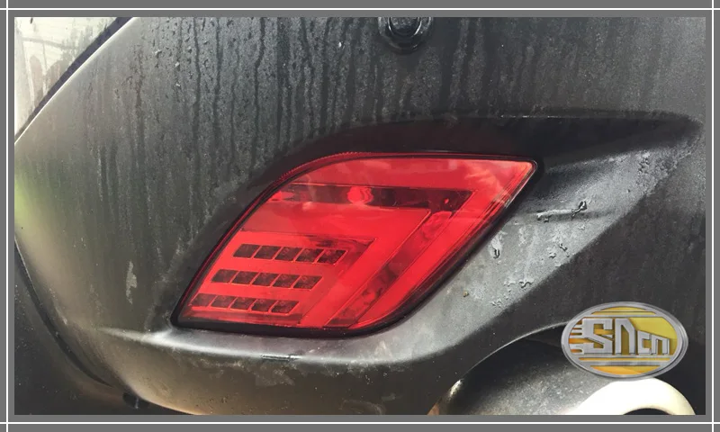 2 предмета в комплекте, для Mazda CX-5 CX5 2013- SNCN Многофункциональный автомобиль светодиодный задний бампер свет сзади Туман Лампа стоп-сигнала поворота