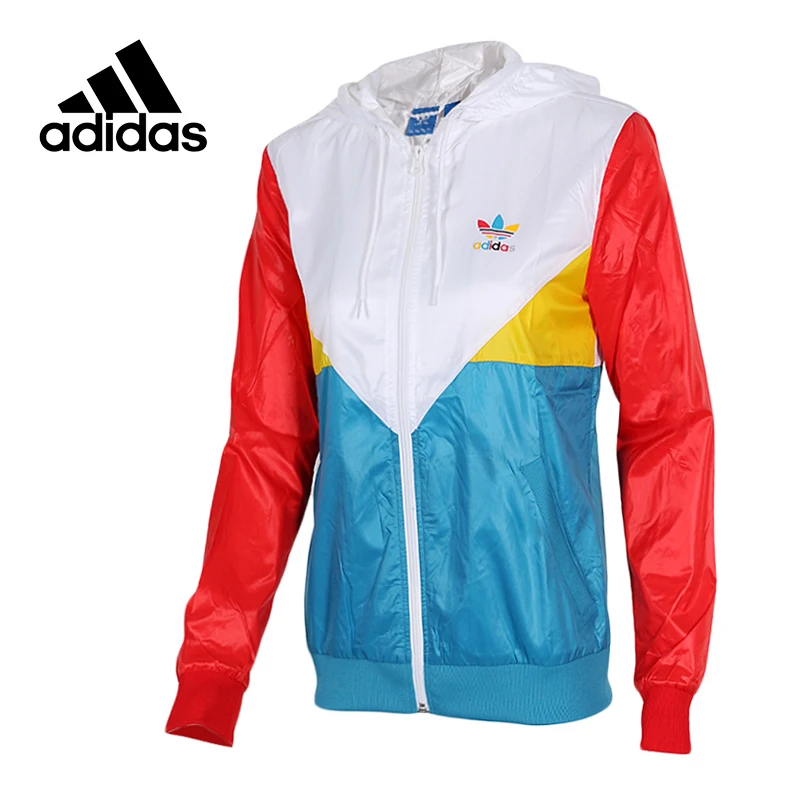 

Adidas Original New Arrival Official Women's Jacket Outdoor Windproof Hooded Sportswear AZ7157