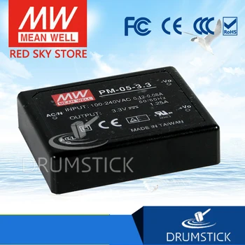 

MEAN WELL PM-05-24 24V 0.23A meanwell PM-05 24V 5.52W Switching Power Supply