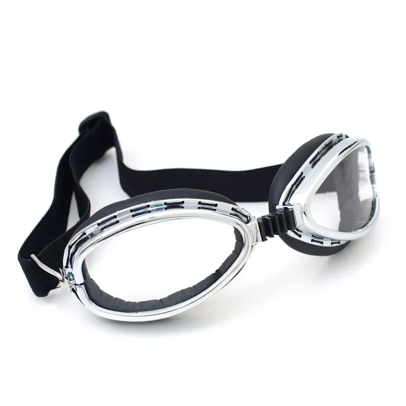 Óculos de Proteção da Motocicleta Óculos da Motocicleta Retro Wwii Lunette Moto Aviateur Esportes Oculos Motocross Fora Estrada Ciclismo Eyewear 4 lunette moto aviateur esportes óculos da motocicleta