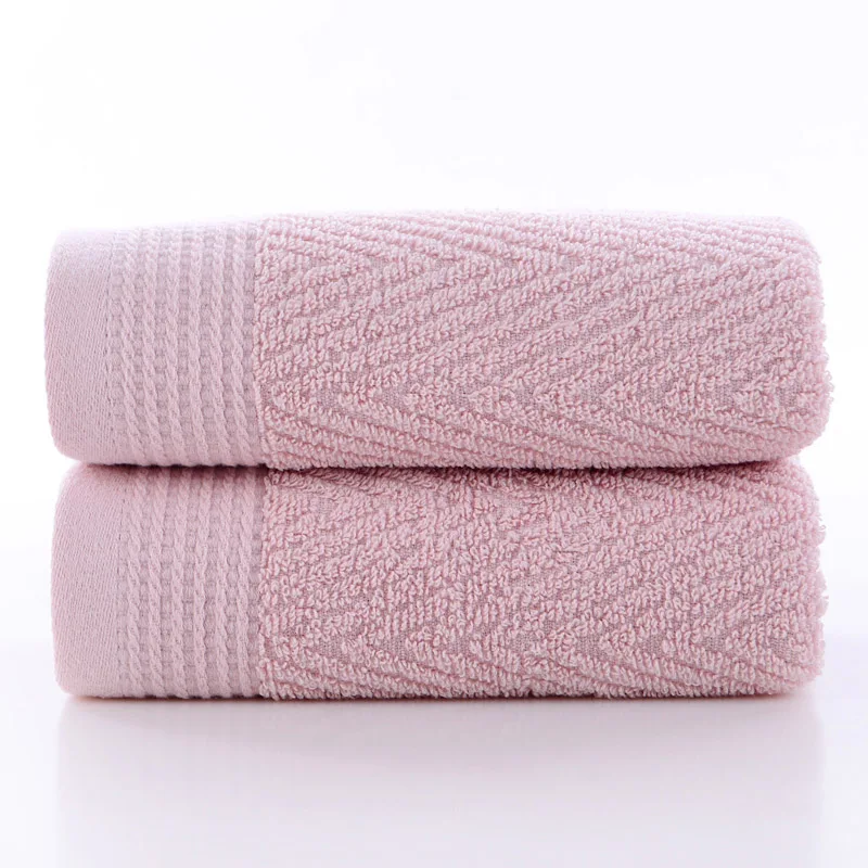 Полотенце для мытья лица, хлопковые однотонные жаккардовые маленькие полотенца для рук, банные полотенца для взрослых 70x140 см, высокое качество, набор полотенец - Цвет: Face towel 6