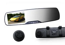 2.7″ Car dvr Camera Rearview Mirror Dash Vehicle DVR Video Recorder 1920*1080P Full HD Support Multi-language G-senor