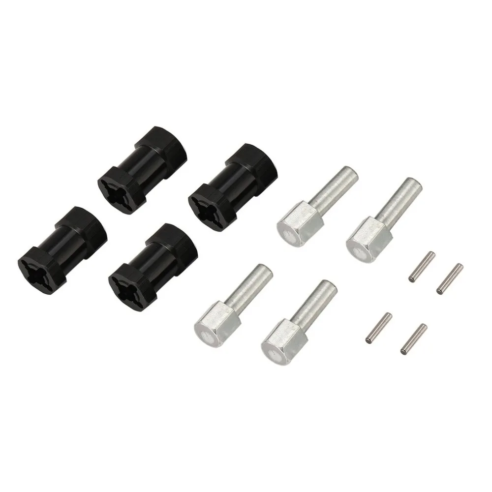 

4pcs 12mm Hex 20mm Coupler Tire Extended Adapter for Traxxas Hsp Redcat Rc4wd Tamiya Axial scx10 D90 RC Crawler Big Foot Car