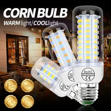 LED GU10 Lamp Corn Light E27 Candle Lampada 220V Bulb E14 Ampoule Led 3W 5W 7W 9W 12W 15W Bombillas Decoration for Home Lighting e27 led light bulb 3w 5w 7w dc 12v led lamp 9w 12w 15w lampada led bombillas real power 12 volts for outdoor lighting