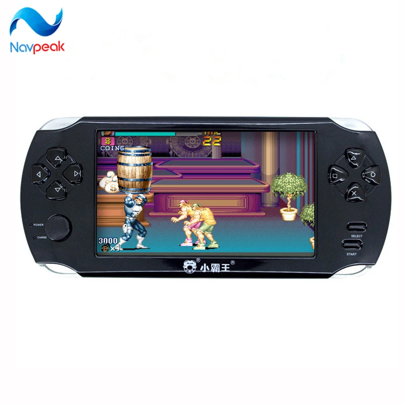 

Free shipping 5.1 inch game console 8GB memory thousand free games portable mp4 game player for nes console