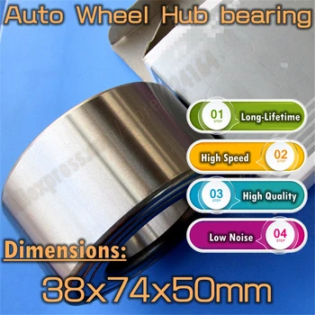

Bargaining Long-Lifetime High speed Car Bearing Auto Wheel Hub bearing DAC38740050 Free Shipping 38*74*50 38x74x50 mm