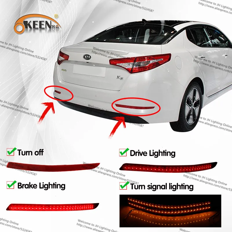 Collection 90+ Wallpaper Kia K5 Tail Lights At Night Excellent