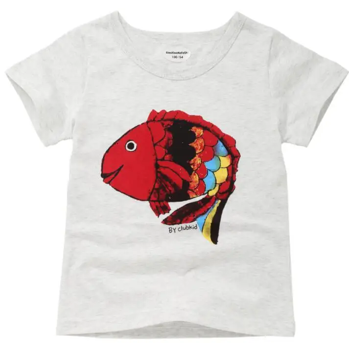 Новая летняя футболка с рисунком динозавра для маленьких мальчиков, футболки с машинками для маленьких мальчиков и девочек хлопковые топы с надписями для малышей - Цвет: T-shirt 20