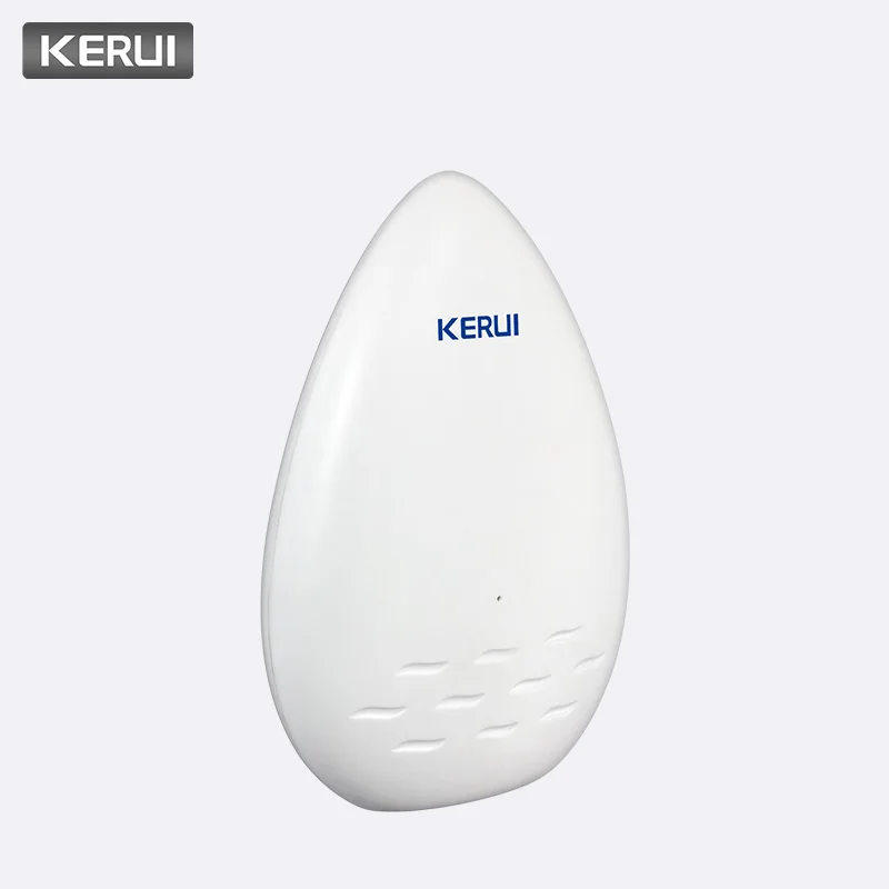 Домашняя сигнализация KERUI 120 дБ с более длинным сенсором утечки воды WD51