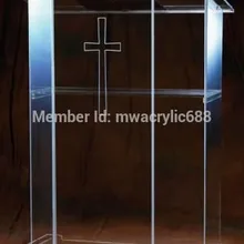 Высококачественная разумная цена красивые прозрачные акриловые кафедра для выступлений lettern podium