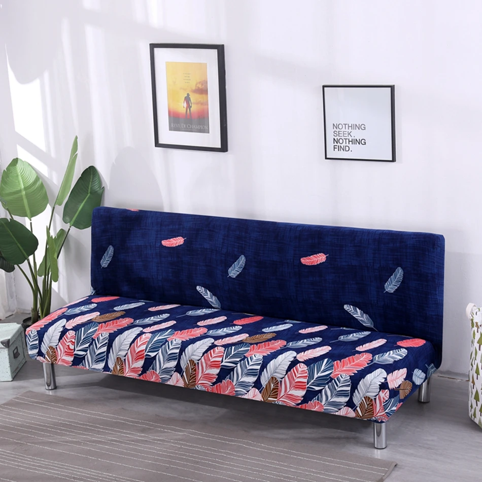 Buy Blue All inclusive Sofa Bed Cover For Living Room