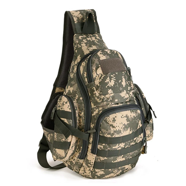 Нейлоновый рыболовный рюкзак для альпинизма открытый военный рюкзак на плечо Рюкзаки Сумка для спорта куртка для походов и рыбалки XA122G - Цвет: ACU