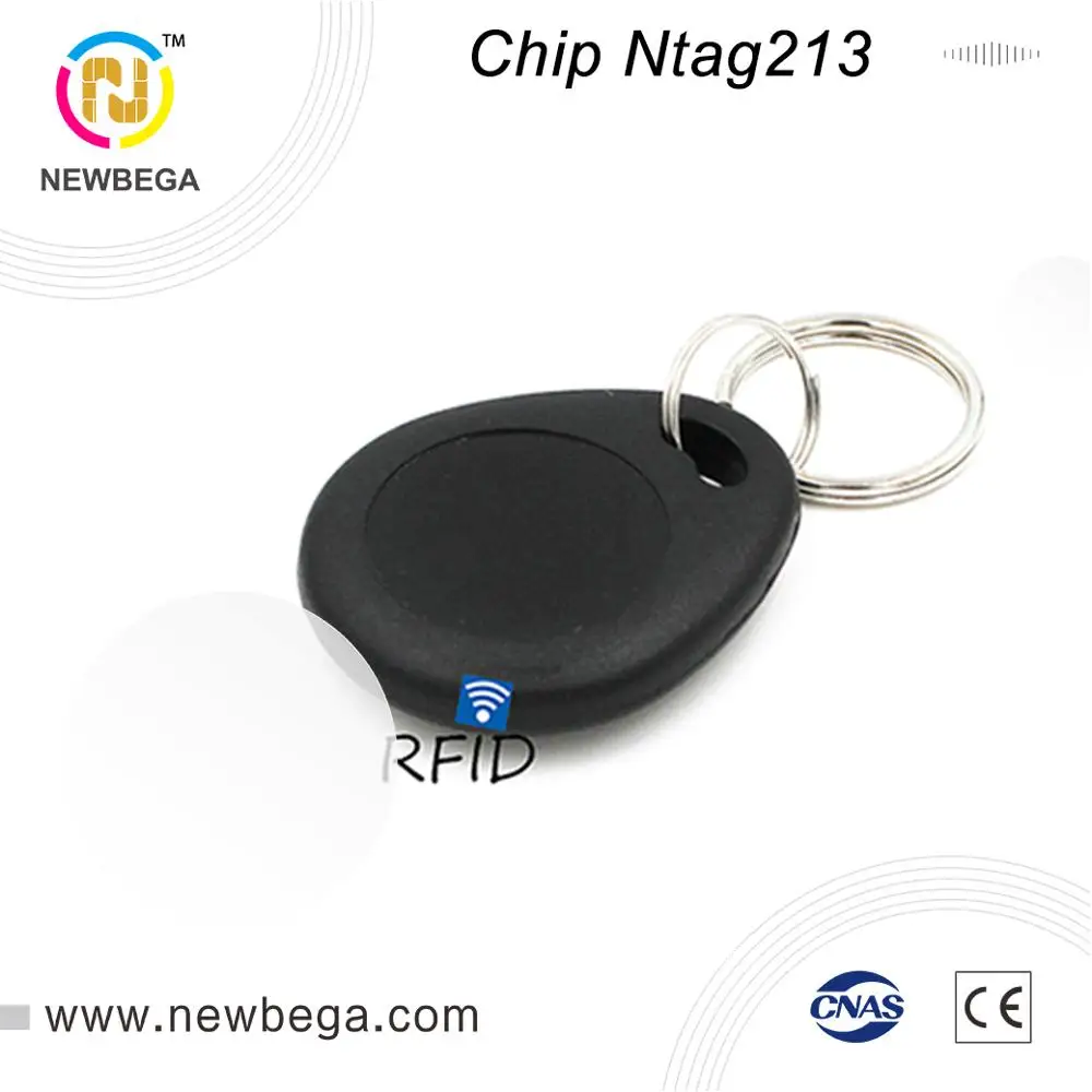 

10PCS RFID Genuine NXP Ntag213 AK005 RFID 13.56MHz IC Keyfob keychain Card Tag Key free shipping