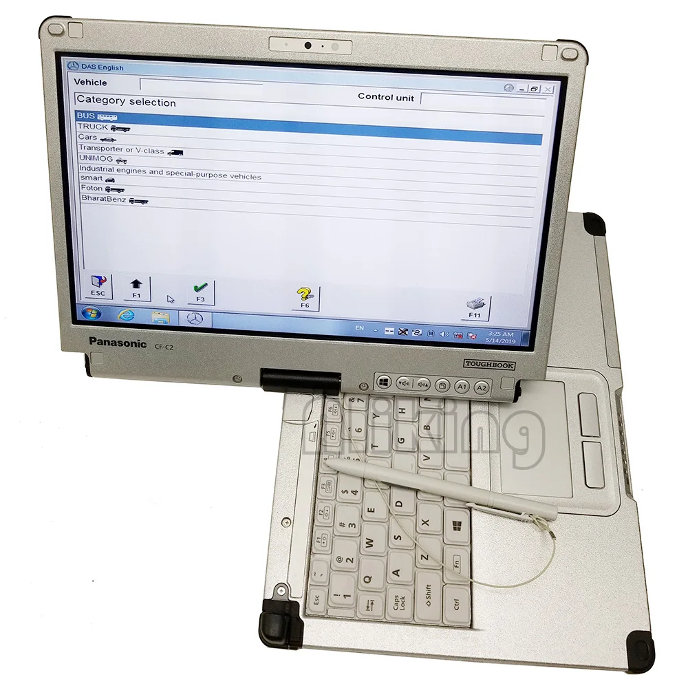 For-panasonic-cf-c2-military-toughbook-i5 cpu-pad 4