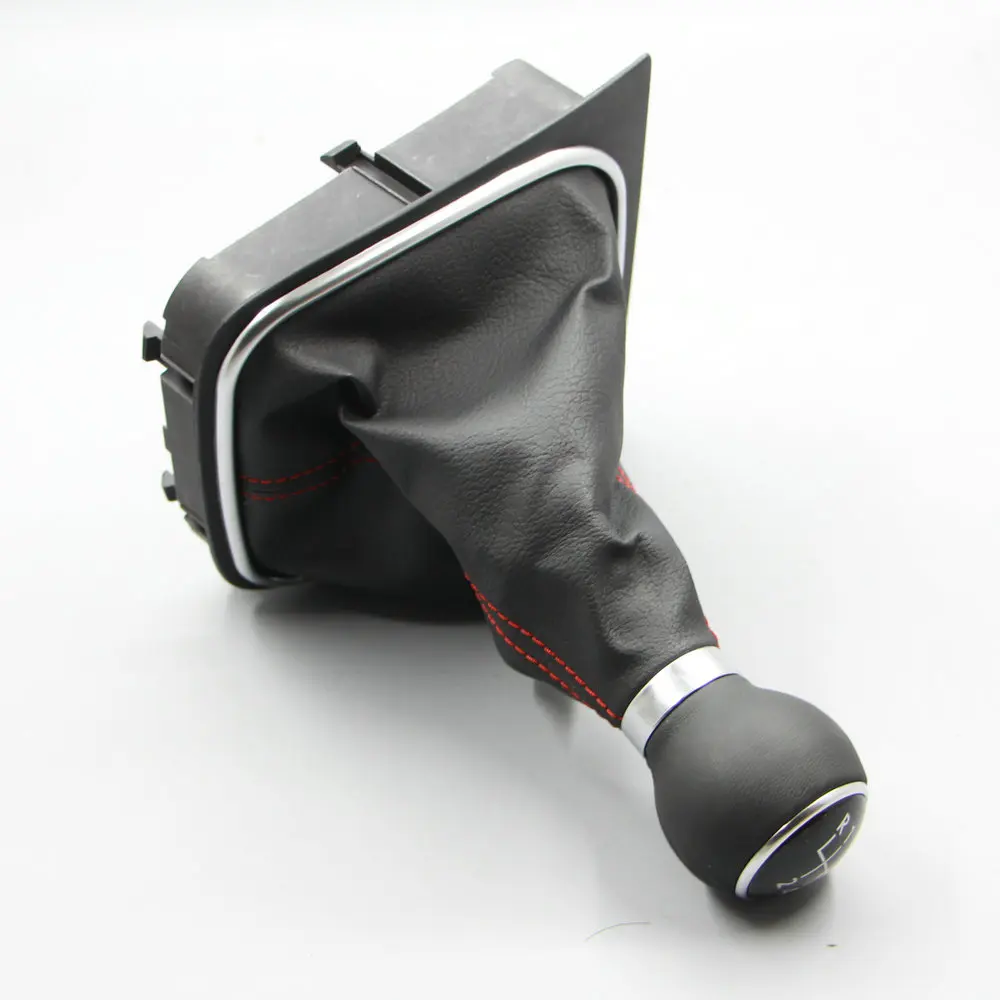 Aplicar para FAW Jetta VW Golf 6 MK6 de cuero de cambios manual para cabezal de cuero balonmano cuero original 1KD 711 11 Aplicar para FAW Jetta VW Golf 6 MK6 de cuero de cambios manual para cabezal de cuero balonmano cuero original 1KD 711 11