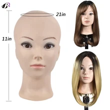 Стенды для париков голова без волос лысый манекен голова для шапок парики ресницы Ювелирная Маска Массаж для продажи