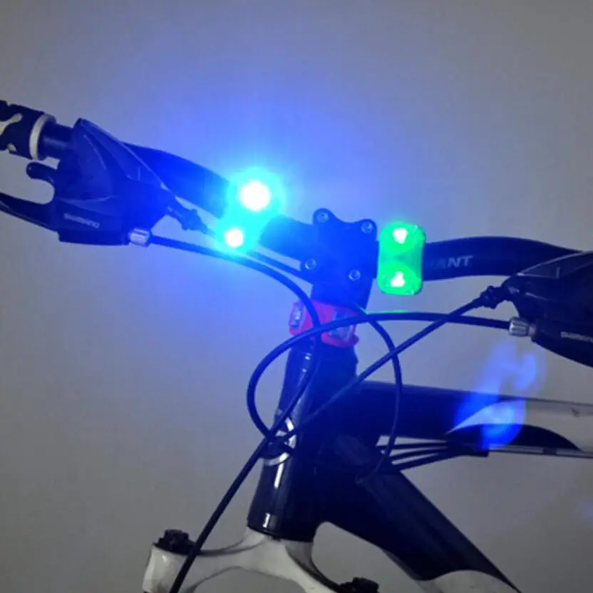 Excellent 1pcs Mini Waterproof Silicone mountain Bike Light Cycling Beetle Warning lights Front Rear Tail Lamp Bicycle light BL8022 1 Excellent 1pcs Mini Waterproof Silicone mountain Bike Light Cycling Beetle Warning lights Front Rear Tail Lamp Bicycle light BL8022 1