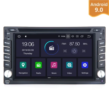 

Android 9.0 Universal Car Radio 2 Din multimedia GPS Navi PX6 Built-in DSP IPS Screen 4Gb+64Gb 6-Core RDS WIFI Bluetooth