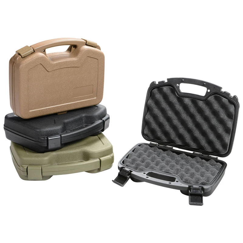 Pistol Gun Storage Case ABS Plastic Box Gun Guard Case Hunting Hard