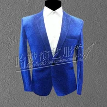 1 комплект, новинка, DS мужской костюм, расшитый пайетками, костюмы для ночного клуба, торжественное платье, ведущая emcee одежда, одежда для концертов, костюм, свадебное платье