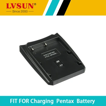 

LVSUN Rechargeable Battery Adapter Plate Case Holder for Pentax D-Li50 Sigma BP-21 Minolta NP-400 Camera Batteries Charger