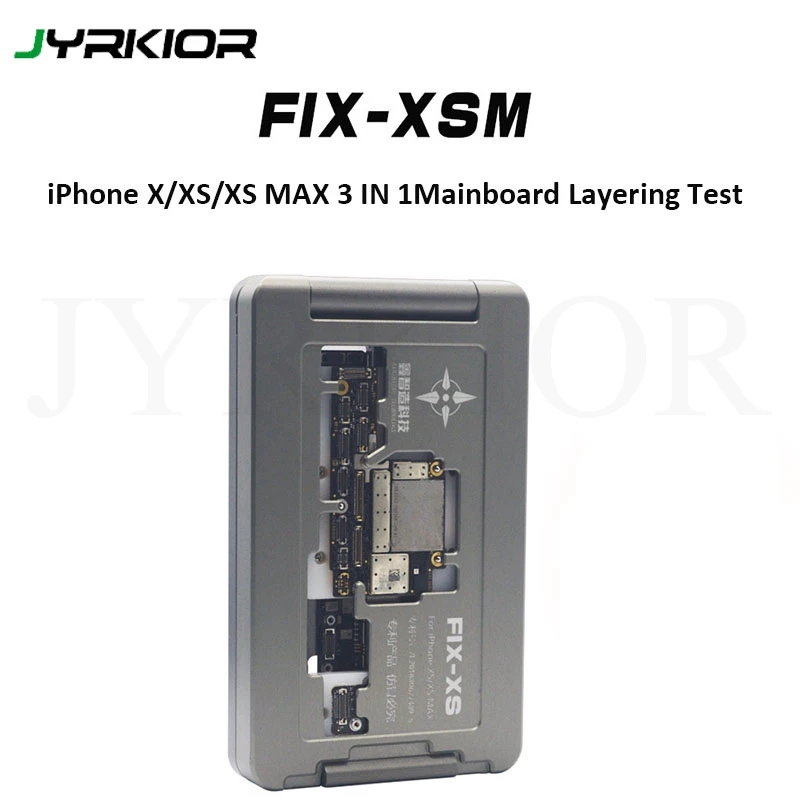 IScoket для iPhone X XS MAX, материнская плата, тестер слоев, материнская плата, верхний и нижний прибор для обнаружения металла