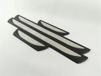 

Car Styling Accessories Sticker For Ford Focus 3 2 2012-2015 2016 2017 Door Sill Scuff Plate Stainless Steel Protector Guard