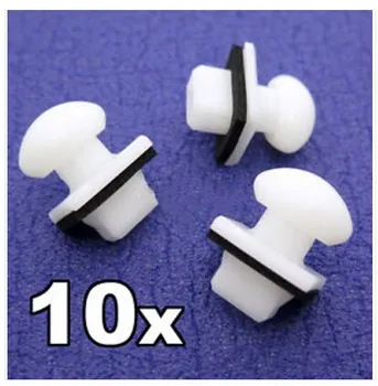 

10x For Ford Maverick (00-06) & Mazda MPV (00-06) Bumper Bracket Clips Slider Clips