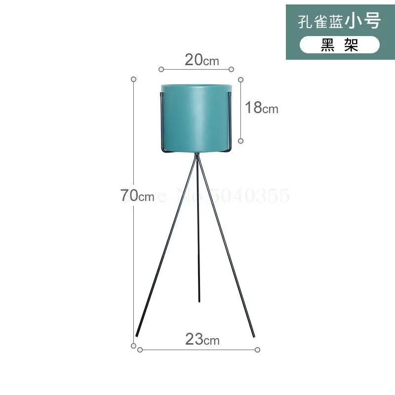 Скандинавский цветок из кованого железа полка гостиная балкон закрытый пол-абажур Роскошный зеленый завод Металл творческая подставка для цветов - Цвет: VIP 12