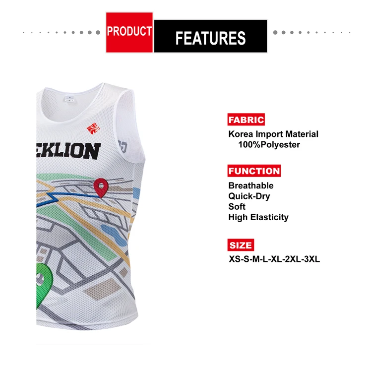 Geeklion дышащий жилет для бега на открытом воздухе тренировочная рубашка без рукавов быстросохнущая Спортивная одежда для бега на заказ