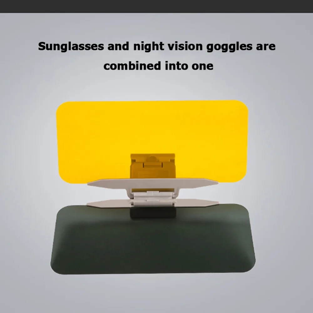 

Car Sun Visor 2 in 1 HD Anti Sunlight Dazzling Goggle Day Night Vision Driving Mirror UV Fold Flip Down Clear View Mirrors