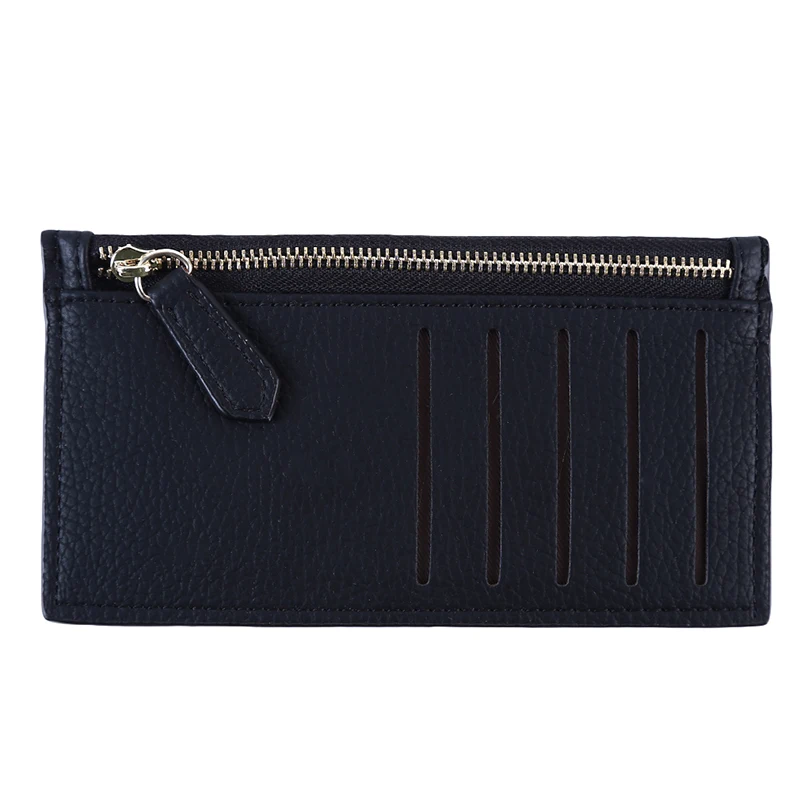 Высококачественный модный брендовый женский двойной складной бумажник для визиток с длинной сумочкой практичный женский кошелек для