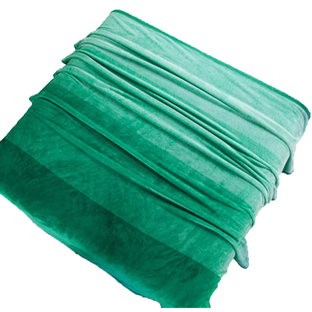 180x200cm Chaning Color Fleece Blanket Breathable Blanket On Bed 1 5m 