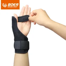 1 шт. Опоры для запястья большого пальца Сталь защита рук Вес подъема спортзал Фитнес Бретели для нижнего белья гантели штангой Вес подъема Прихватки для мангала HJ28