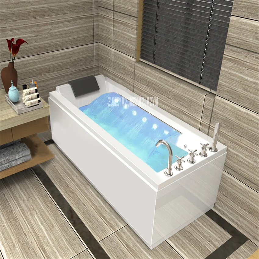 Household Wall Corner Bathtub Home Bathroom Adult Acrylic Surfing Bathtub With Massage Function Acrylic Whirlpool Bathtub 1.4m Household Wall Corner Bathtub Home Bathroom Adult Acrylic Surfing Bathtub With Massage Function Acrylic Whirlpool Bathtub 1.4m
