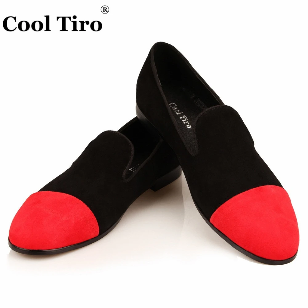 Black and red loafers mens Clearance