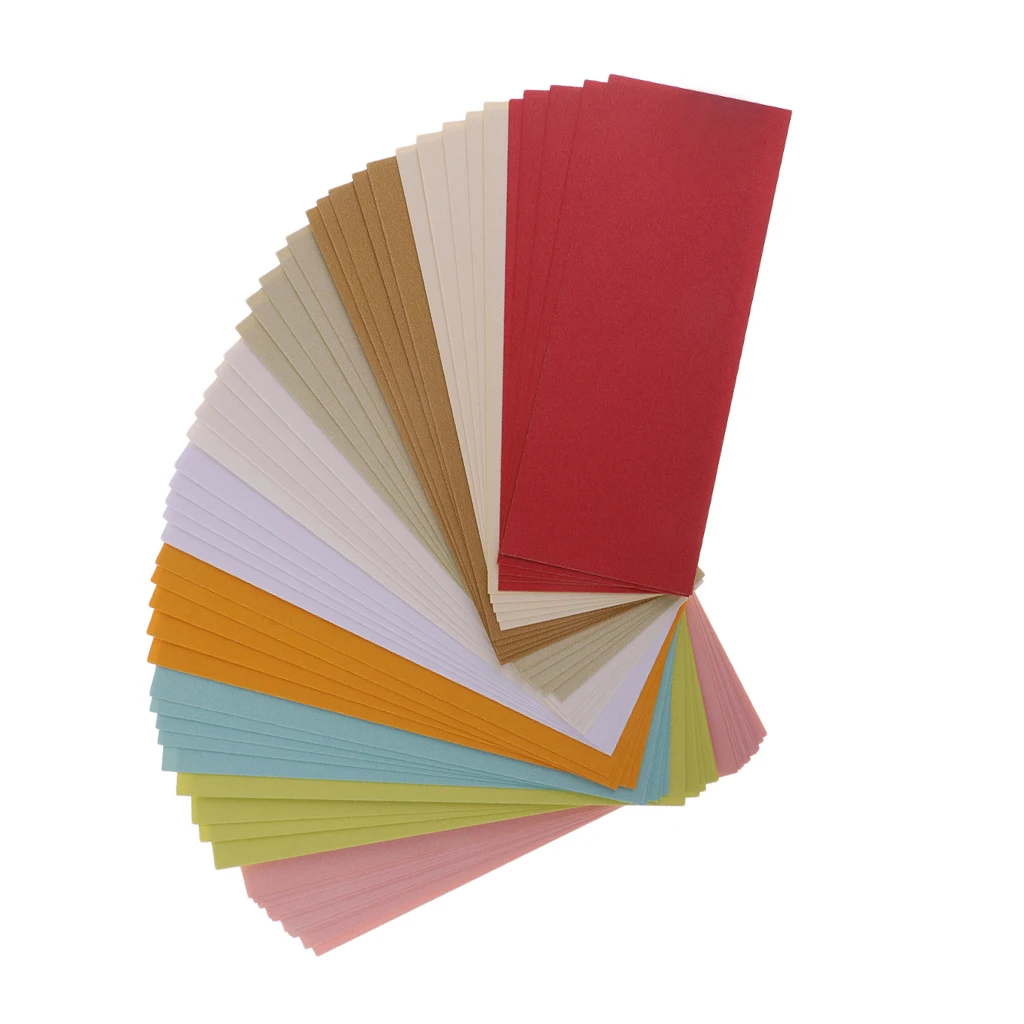 50x Metallic Pearl Cardstock Paper DIY for Wedding,Scrapbook,Craft,Cards Making 