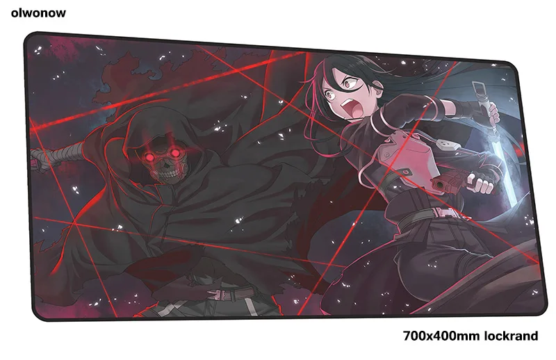 Sword Art онлайн коврик для мыши 70x40 см горячая Распродажа коврики для мыши лучший игровой коврик для мыши геймер милые персонализированные коврики для мыши Клавиатура ПК pad