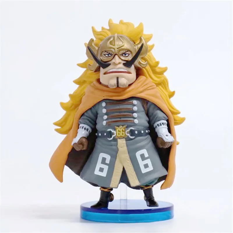 Anime One Piece Vinsmoke Family Action Figures Toys 2018 New Judge Reiju Ichiji Niji Sanji Figuras Dolls Brinquedos Gift 6pcsset  8cm (13)