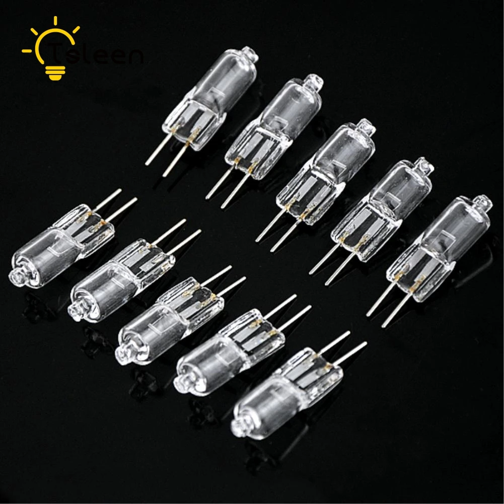 Hot Sale 20pcs Halogen Lamps G4 Base 20W 12V Energy Saving Tungsten