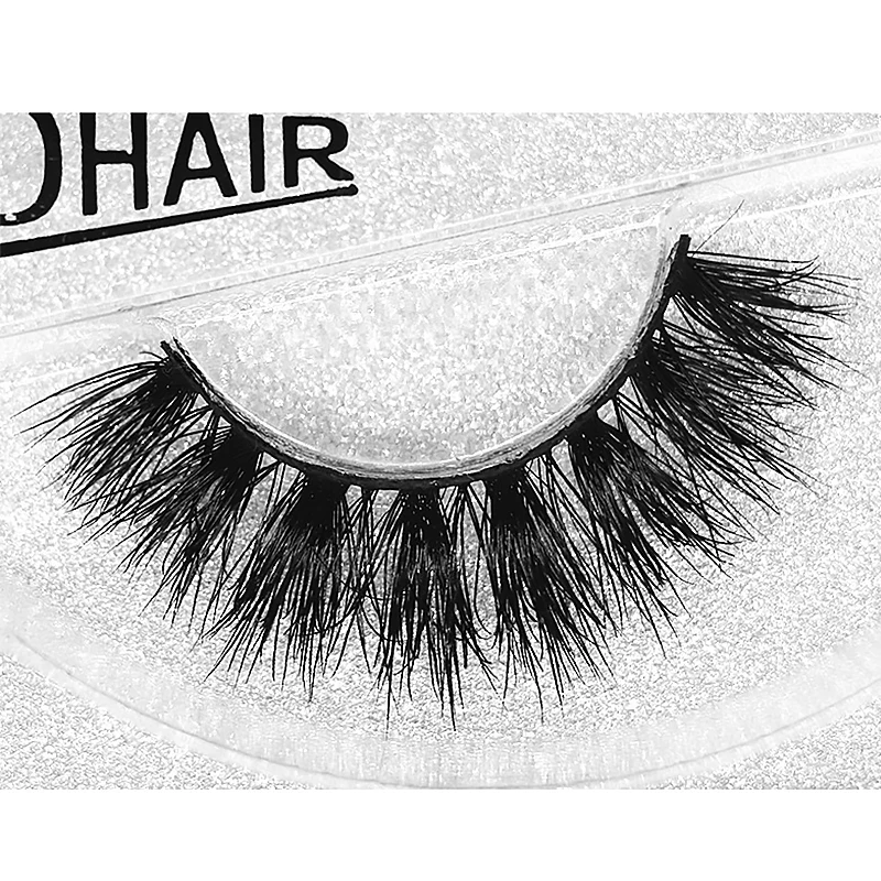 

1Pair Sexy Fashion 3D Mink False Eyelashes Long Cross Thick Beauty Eye Lashes Extension Cosmetic HandMade Charming Makeup Tools