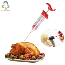 1 Набор шприц для индейки шампуры для барбекю шприц для барбекю кулинарный шприц для специй приготовления мяса индейки инструмент LXX