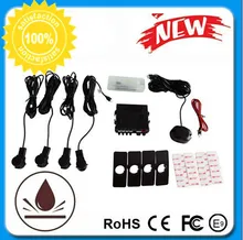 premium 12v waterproof buzzer alert 4 OEM reverse sensor radar,buzzer display original/OEM sensor flat to bumper rear flat oem