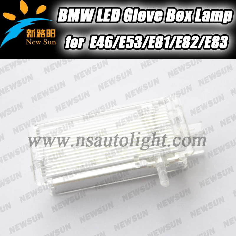 LED Compartment Glove box Light lamps for BMW E46 E53 E81 E82 E83 E84 E87 error