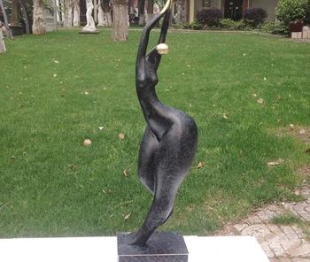 

Art Deco Sculpture Abstract Body Bronze Statue