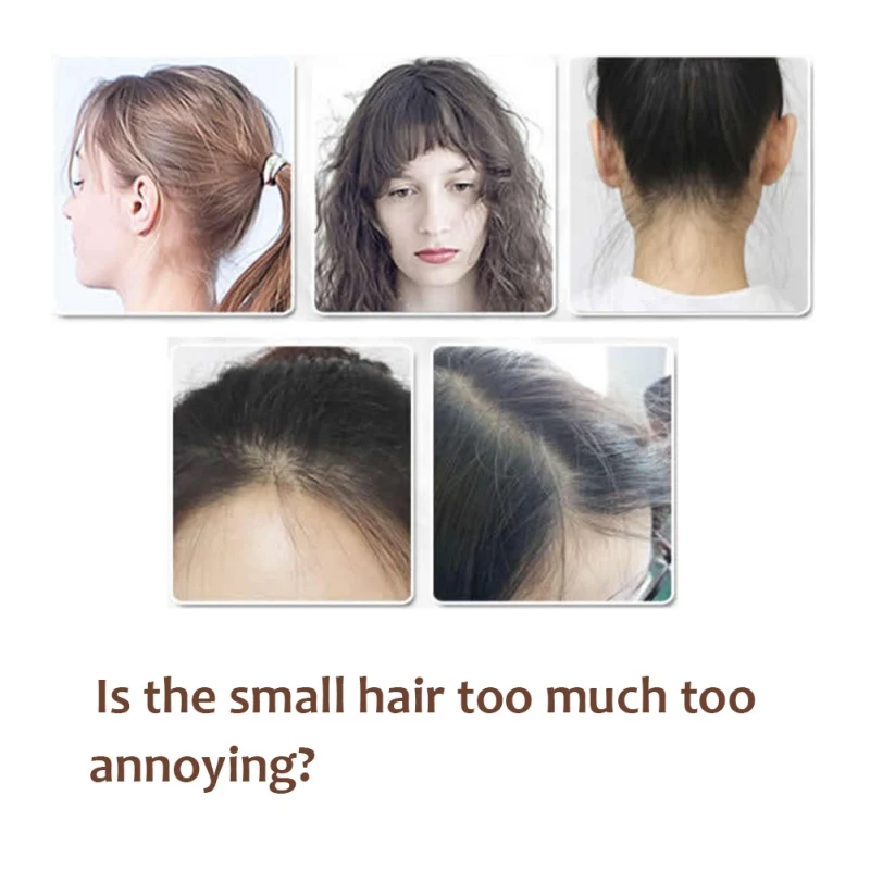 

New Finishing Hair Cream anti-hair frizz silky natural smooth hair dress tool Fixed small portable container cream